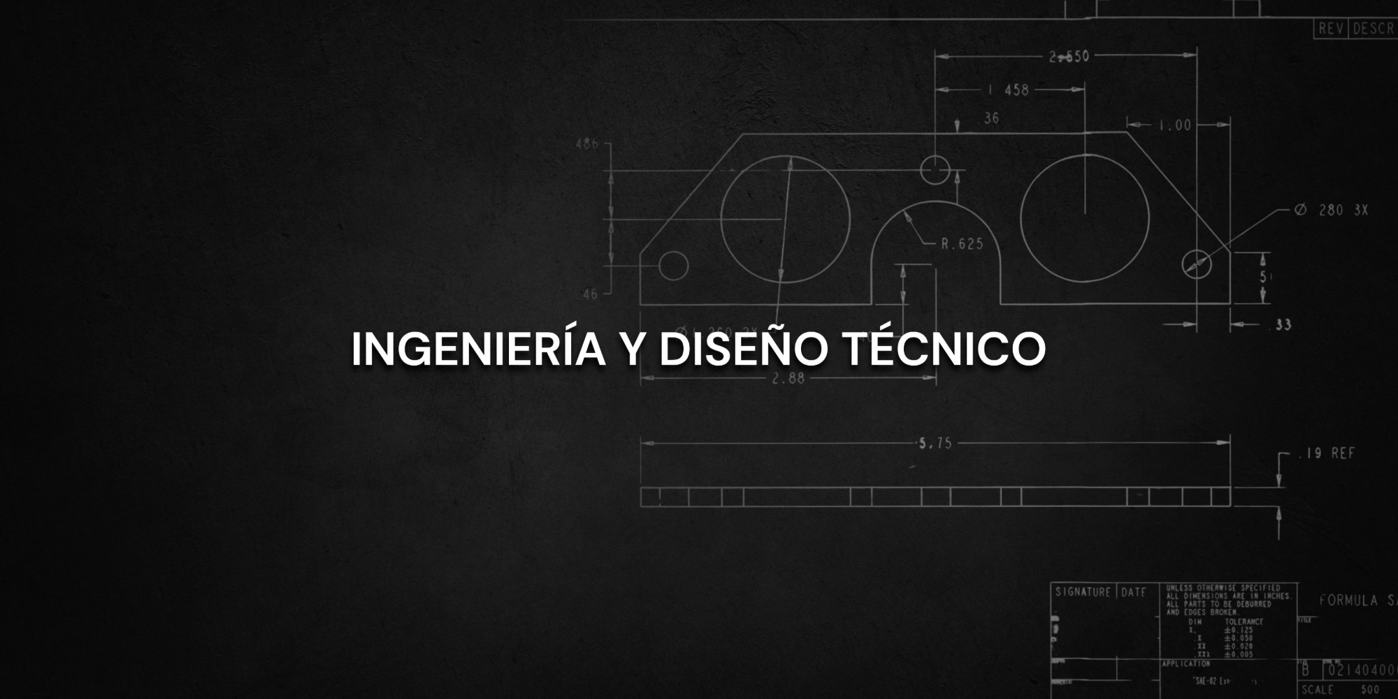Ingeniería y diseño técnico